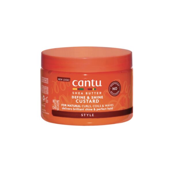 کاسترد حالت‌دهنده و براق ‌کننده کنتو Cantu Define & Shine Custard حجم 340 گرم