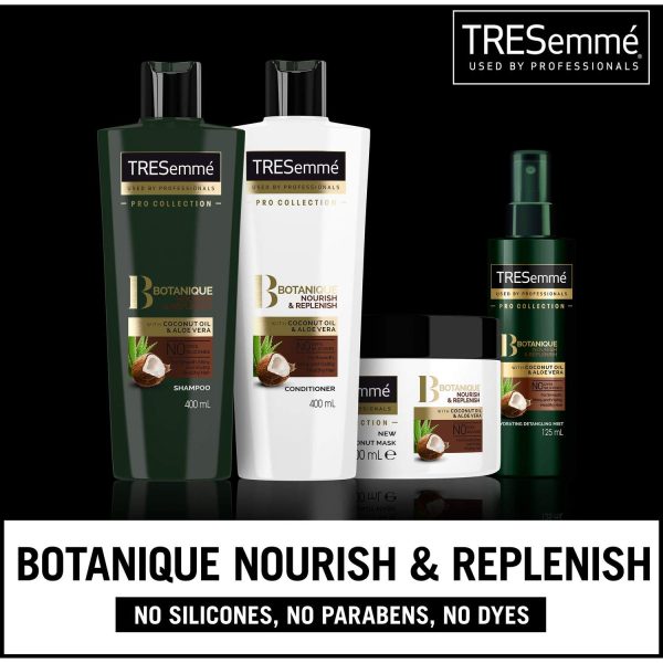 شامپو بوتانیک ترزمه Tresemme Botanique Nourish & Replenish حجم 700 میلی لیتر - Image 4