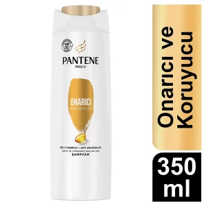 شامپو ترمیم کننده و آبرسان پنتن  Pantene Onarici Shampoo حجم 350 میلی لیتر