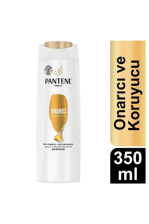 شامپو ترمیم کننده و آبرسان پنتن  Pantene Onarici Shampoo حجم 350 میلی لیتر - Image 2