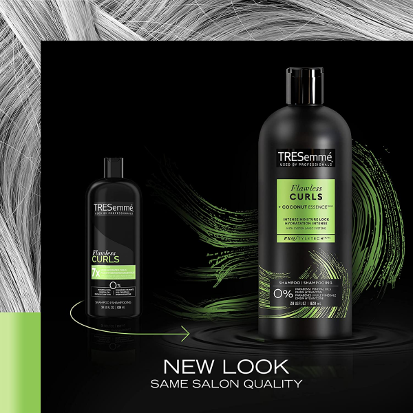 شامپو آبرسان موهای فر ترزمه TRESemme Flawless Curls حجم 828 میلی لیتر - Image 5