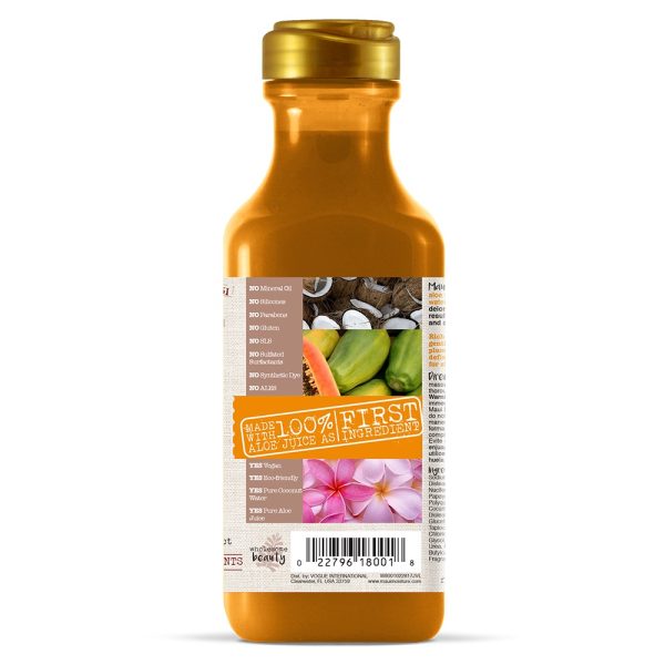 شامپو بدون سولفات آبرسان و ضد وز موهای فر و موج دار مائویی مویسچر Maui Coconut Oil حجم 385 میلی لیتر - Image 2