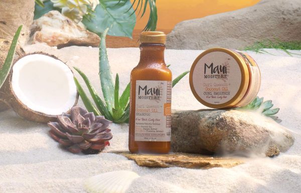 شامپو بدون سولفات آبرسان و ضد وز موهای فر و موج دار مائویی مویسچر Maui Coconut Oil حجم 385 میلی لیتر - Image 4