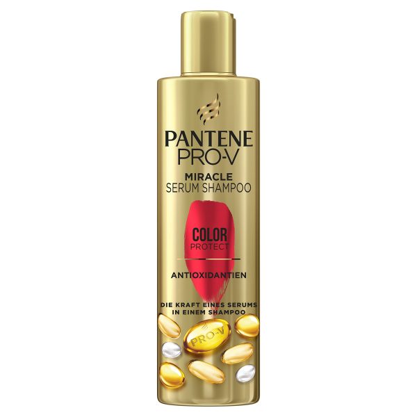 شامپو سرمی پنتن آلمانی محافظ رنگ مو Pantene Pro-V Color Protect Anti-Oxidant Miracle Serum Shampoo حجم ۲۲۵ میلی لیتر