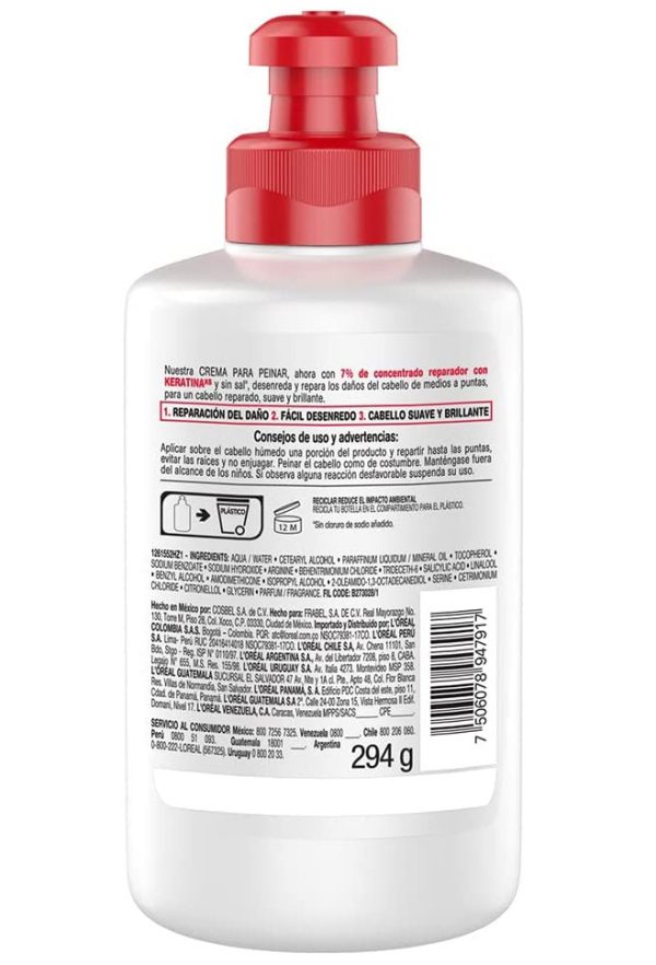 کرم موی ترمیم کننده کامل لورال توتال ریپیر LOreal Reparacion Total 5 حجم 300 میلی لیتر - Image 2