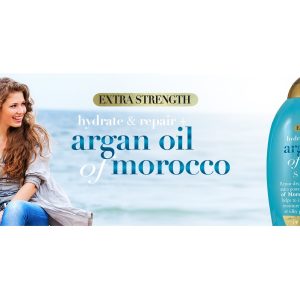 شامپو ترمیم و احیا کننده روغن آرگان او جی ایکس Ogx Argan Oil Extra Strength حجم 385 میلی لیتر