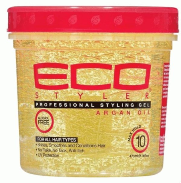 ژل مو اکو Eco Professional Styling Gel With Argan Oil حالت دهنده روغن آرگان مراکشی  حجم 473 میل