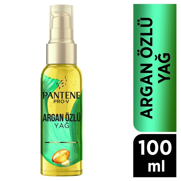 سرم موی آرگان پنتن Pantene Pro-V Argan özlü yağ حجم ۱۰۰ میلی لیتر (ترک) - Image 2