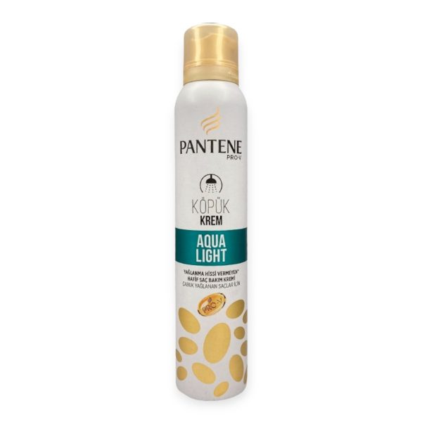 فوم نرم کننده داخل حمام پنتن PANTENE AQUA LIGHT حجم 180 میل