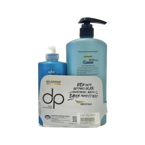 پک شامپو آبرسان بدون سولفات و کرم موی دی پی دکس (BIOBARRIER dp (daily perfection حجم 500 و 200 میلی لیتر
