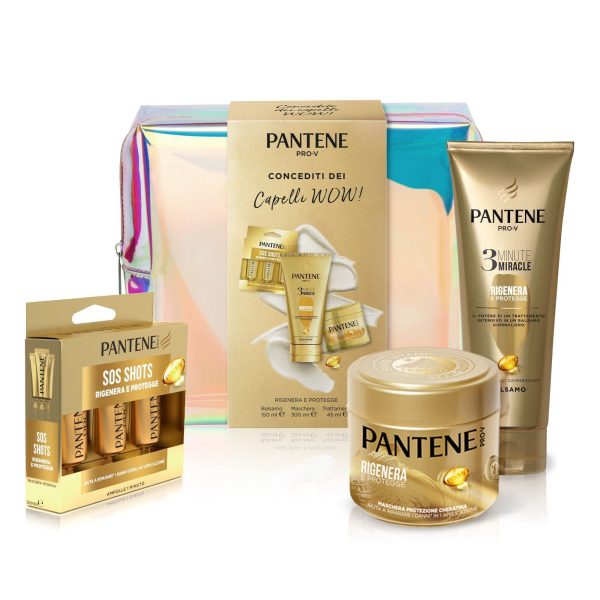 ست هدیه معجزه آسای پنتن مدل Pantene Pro-V Regenerates & Protects Hair حجم 670 میلی لیتر