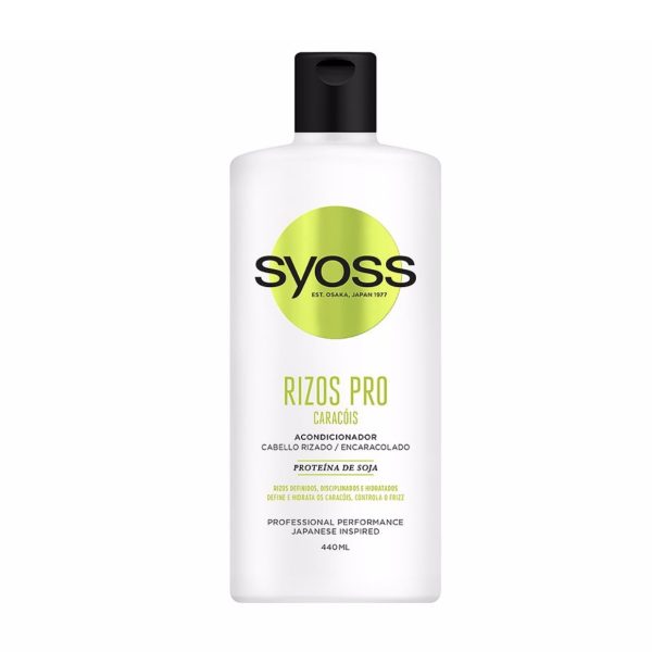 نرم کننده مخصوص موهای فر سایوس Syoss Rizos Pro Caracois حجم 440 میلی لیتر
