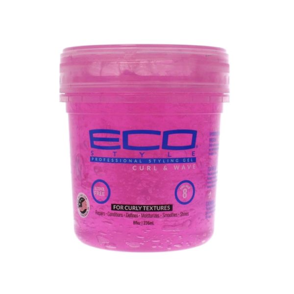 ژل حالت دهنده موی فر اکو Eco Style Curl & Wave Styling Gel حجم 236 میلی لیتر