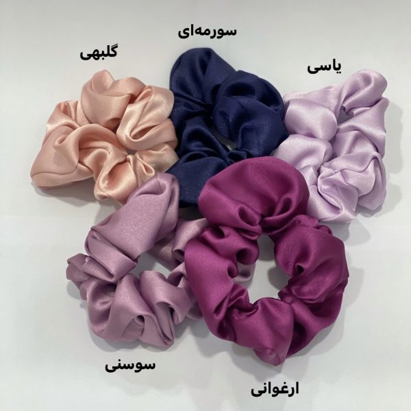 اسکرانچی ساتن سایز متوسط - Image 3