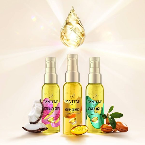 سرم موی نارگیل پنتن مخصوص موهای فر Pantene Hindistan Cevizi Özlü Yağ حجم 100 میلی لیتر - Image 7