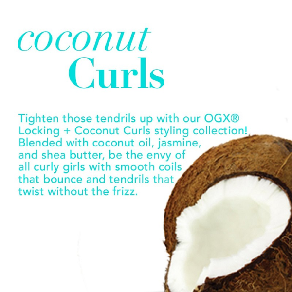 نرم کننده موهای فر او جی ایکس Ogx Coconut Curls Conditioner حجم 385 میلی لیتر - Image 4