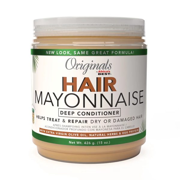 مایونز موی داخل حمام اورجینالز افریکاز بست Originals by Africas Best Hair Mayonnaise حجم 426 میلی لیتر