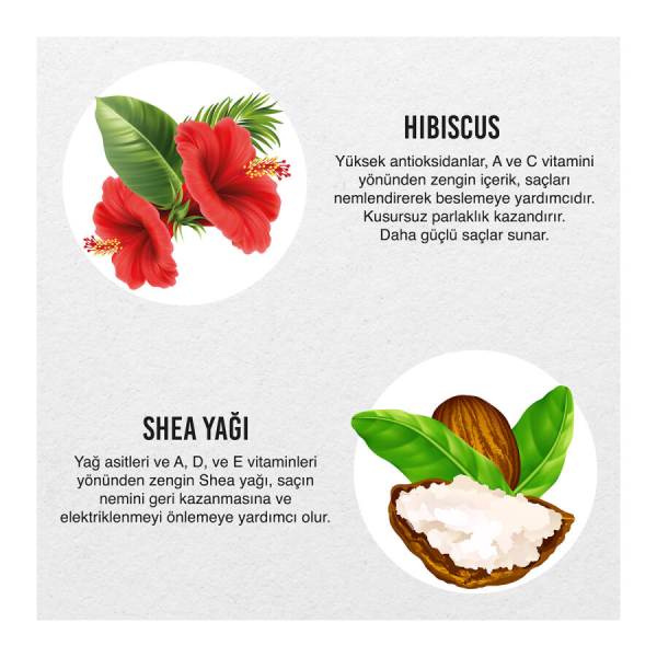 ماسک موی داخل حمام اربن کر مخصوص موهای فر Twisted Curls Hibiscus & Shea Butter Yoğun Saç Bakım Maskesi حجم 230 میلی لیتر - Image 3