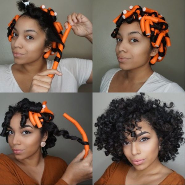 بیگودی فومی مفتول دار Flexible Curling Rods بسته 10 عددی - Image 4