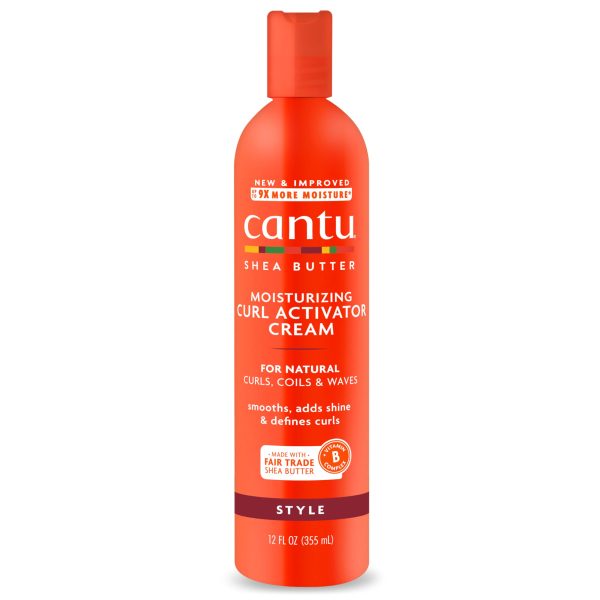 اکتیویتور شی‌ باتر کنتو فعال کننده موهای فر Cantu Shea Butter Curl Activator Cream حجم 355 میلی لیتر