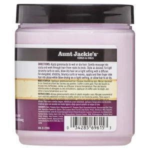 کاسترد کرل لالا آنت جکیز حالت دهنده موهای فر Aunt Jackie’s Curls & Coils Curl La La Defining Custard حجم 426 گرم