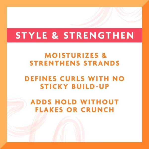 ژل کرم گواوا کنتو حالت دهنده موهای فر Cantu Guava Curl Style & Strengthen Cream Gel حجم 340 گرم - Image 5