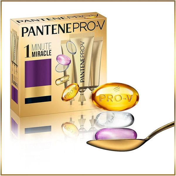 سرم آمپولی یک دقیقه ای پنتن تقویت کننده و مغذی مو Pantene Pro-V Superfood Rescue Ampoules - 45 ml, Pack of 3 - Image 2