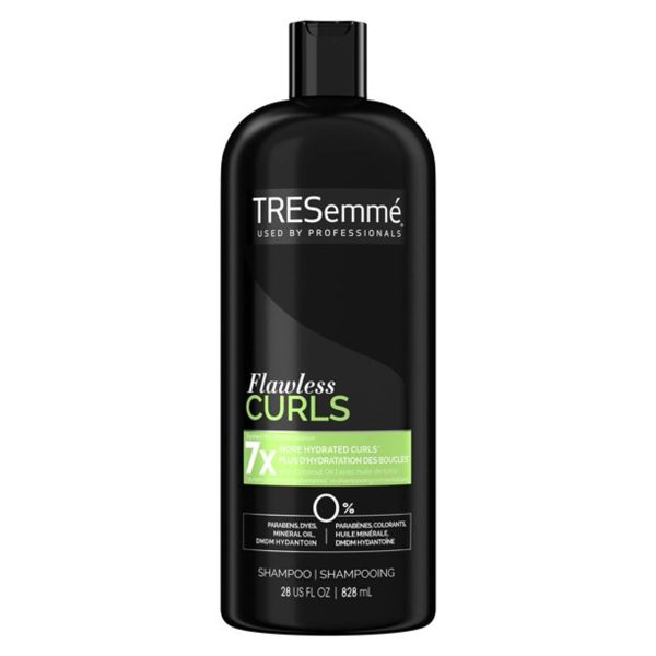شامپو آبرسان موهای فر ترزمه TRESemme Flawless Curls حجم 828 میلی لیتر