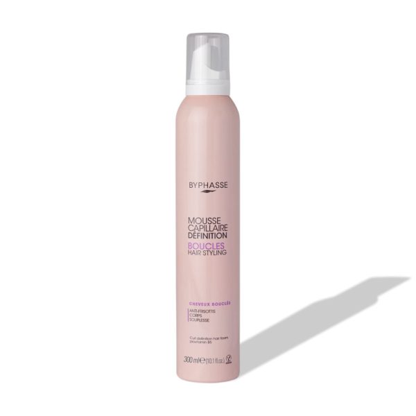 موس حالت دهنده موهای فر بایفاس Byphasse Curls Defenition Hair Mousse حجم 300 میلی لیتر