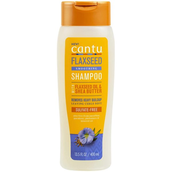 شامپو پاکسازی عمیق کنتو بذر کتان Cantu Flaxeed Shampoo حجم 400 میلی لیتر