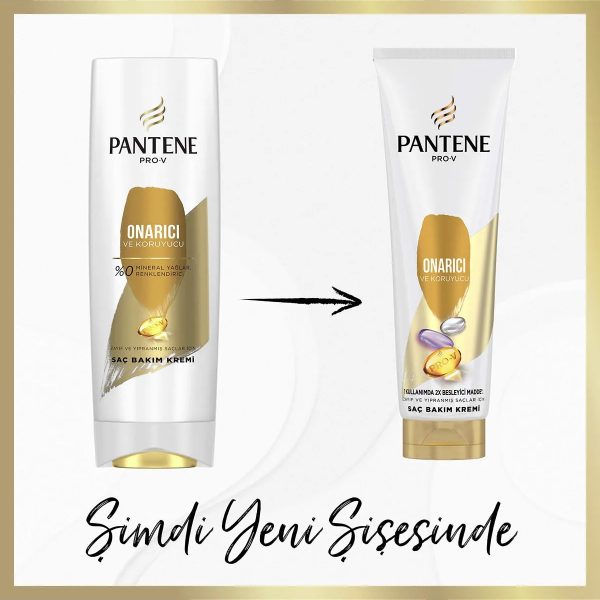 نرم کننده ترمیم و محافظت پنتن Pantene Repairing and Protective Hair Conditioner حجم 275 میلی لیتر - Image 3