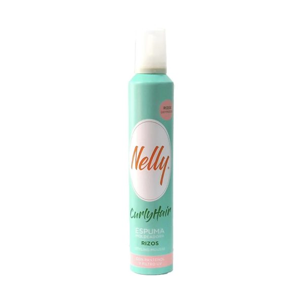 موس حالت دهنده موهای فر نلی Nelly Curly Hair Styling Mousse حجم 300 میلی لیتر