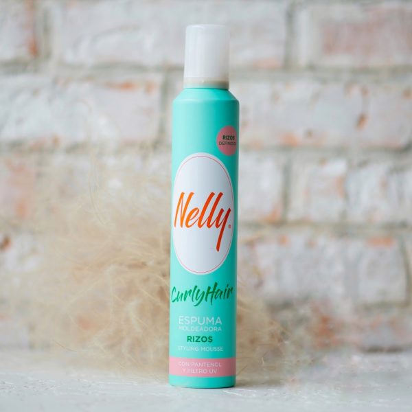 موس حالت دهنده موهای فر نلی Nelly Curly Hair Styling Mousse حجم 300 میلی لیتر - Image 2