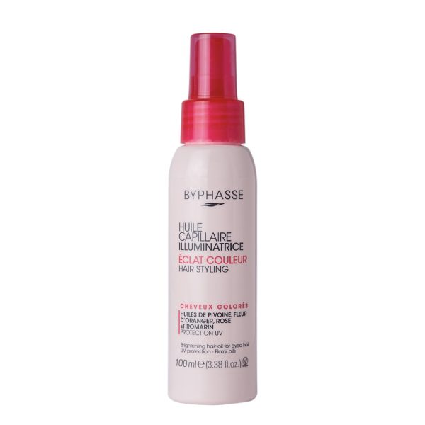 روغن محافظ رنگ مو بایفاس مخصوص موهای رنگ شده Byphasse Styling Color Protect Oil  حجم 100 میلی لیتر