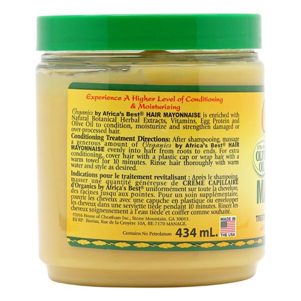 ماسک مو مایونز اورجینالز افریکاز بست Originals by Africas Best Hair Mayonnaise حجم 521 میلی لیتر - Image 3