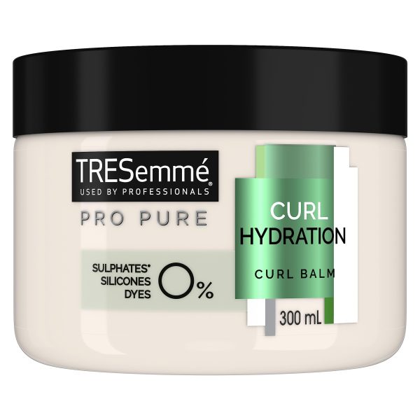 ماسک موی داخل حمام ترزمه بدون سولفات و آبرسان موی فر Tresemme Curl Hydration Balm حجم 300 میلی لیتر