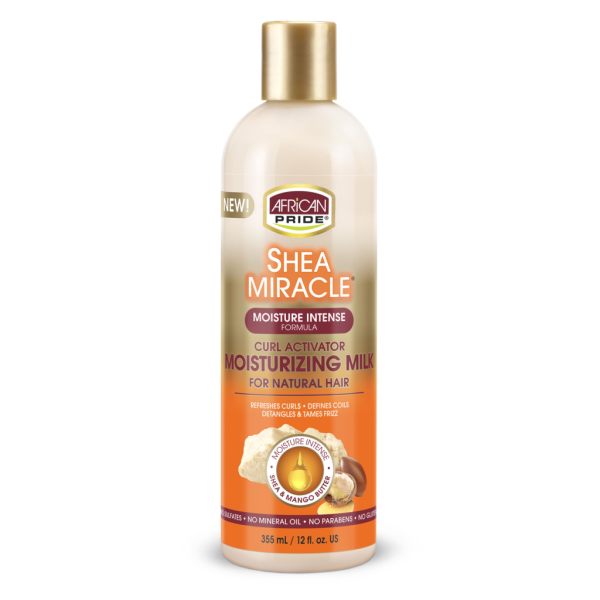 شیر اکتیویتور موی فر افریکن پراید African Pride Curl Activator Moisturizing Milk حجم 355 میلی لیتر