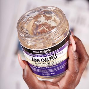 ژل فر کننده هسته انگور آنت جکیز Aunt Jackie’s Ice Curls Jelly حجم 426 گرم