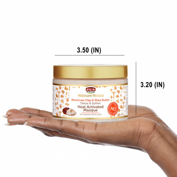 ماسک موی داخل حمام افریکن پراید آبرسان موی فر و سم زدا African Pride Moisture Masque حجم 340 گرم - Image 7