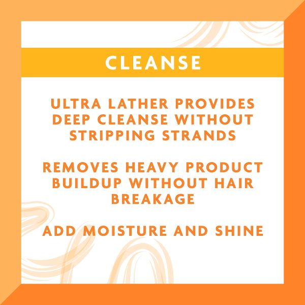شامپو آبرسان موی فر کنتو سولفات دار Cantu Moisturizing Cream Shampoo حجم 400 میلی لیتر - Image 5