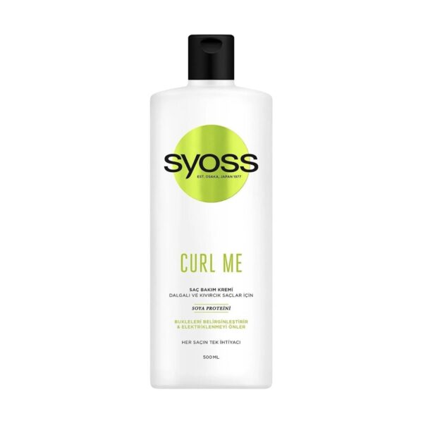 نرم کننده موی فر سایوس Syoss Curl Me حجم 500 میلی لیتر