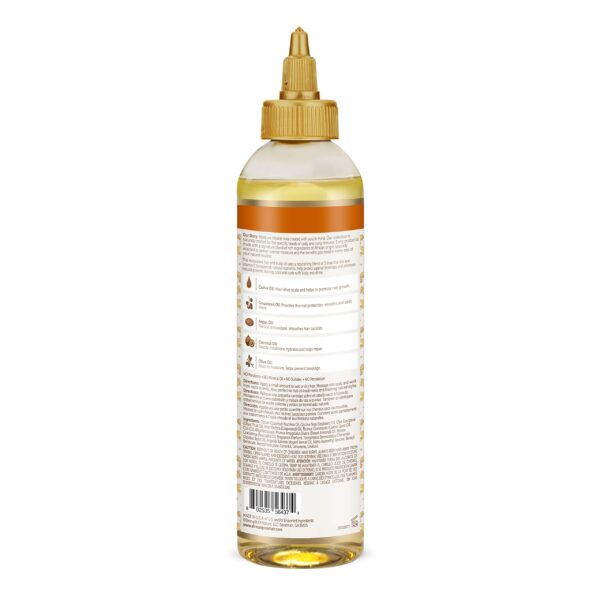 روغن موی فر افریکن پراید تقویت کننده و محافظ مو African Pride Moisture Miracle 5 Essential Oils حجم 118 میلی لیتر - Image 2