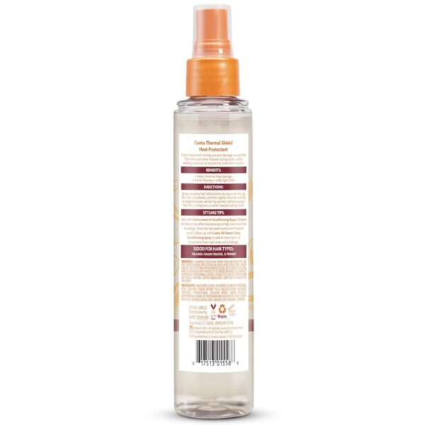 اسپری محافظ حرارتی موی فر کنتو Cantu Thermal Shield Heat Protectant حجم 151 میلی لیتر - Image 2
