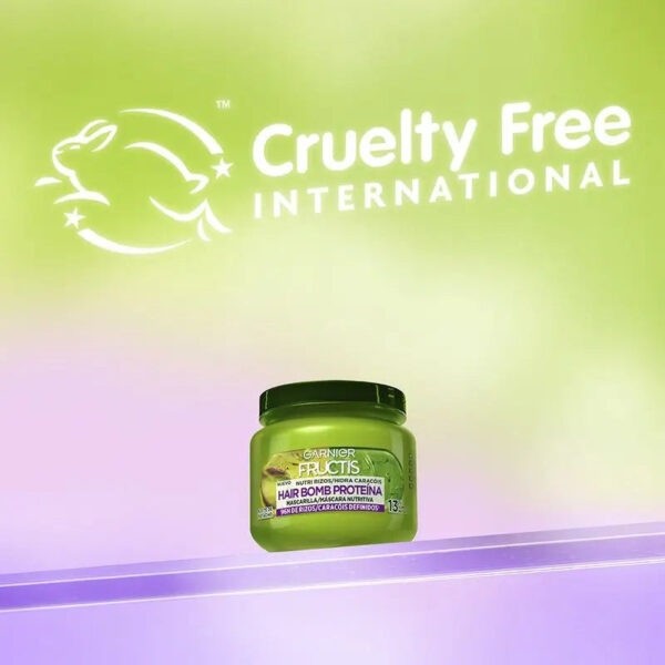 ماسک موی فر گارنیر بمب پروتئینه و آبرسان GARNIER FRUCTIS NURTI CURLS Protein Hair Bomb Ultra Moisturizing Mask حجم 320 میلی لیتر - Image 3