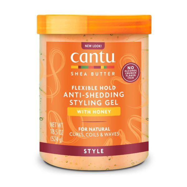 ژل عسل ضدریزش کنتو Cantu Anti-Shedding  Styling Gel With Honey حجم 524 گرم