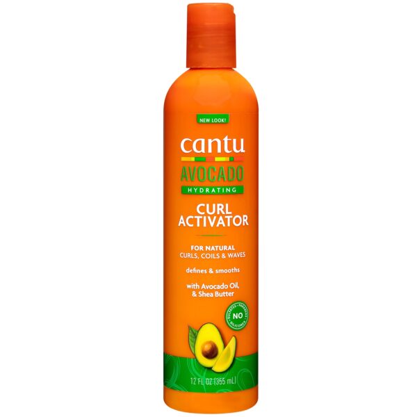 کرم اکتیویتور آووکادو کنتو فعال کننده موی فر CANTU AVOCADO HYDRATING CURL  ACTIVATOR حجم 355 میلی لیتر