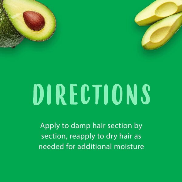 کرم اکتیویتور آووکادو کنتو فعال کننده موی فر CANTU AVOCADO HYDRATING CURL  ACTIVATOR حجم 355 میلی لیتر - Image 4