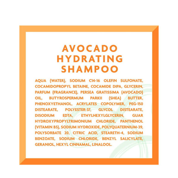 شامپو آبرسان کنتو آووکادو حجم 400 میلی لیتر Cantu Avocado Hydrating Shampoo - Image 2